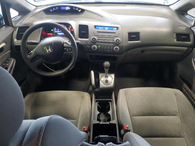 2HGFA16589H367951 - 2009 HONDA CIVIC LX BLACK photo 8