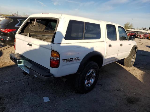 5TEGN92N71Z839710 - 2001 TOYOTA TACOMA DOUBLE CAB PRERUNNER WHITE photo 3