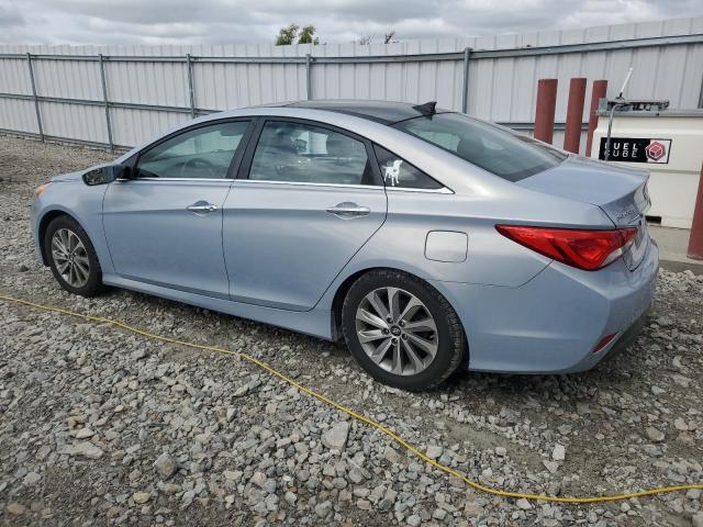 5NPEC4AC3EH884975 - 2014 HYUNDAI SONATA SE 蓝色 照片 2