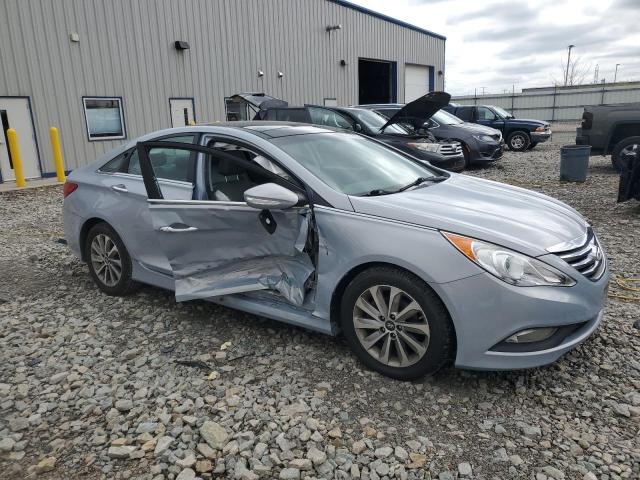 5NPEC4AC3EH884975 - 2014 HYUNDAI SONATA SE 蓝色 照片 4