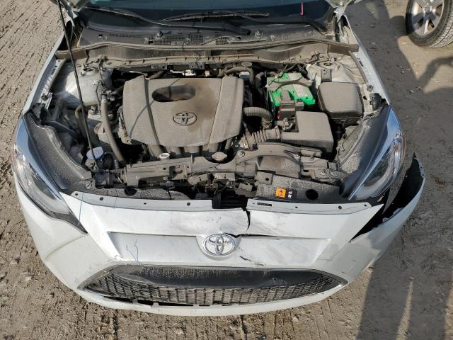 3MYDLBYV8KY513107 - 2019 TOYOTA YARIS L WHITE photo 11