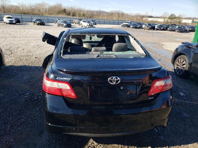 4T1BE46K48U211339 - 2008 TOYOTA CAMRY CE BLACK photo 6