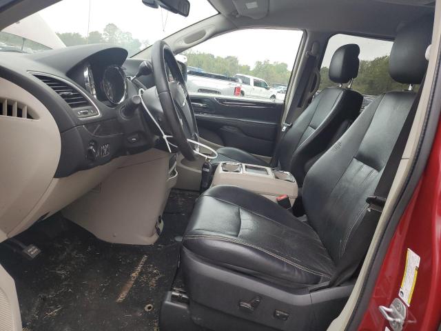 2A4RR8DG9BR745223 - 2011 CHRYSLER TOWN & COU TOURING L BURGUNDY photo 7