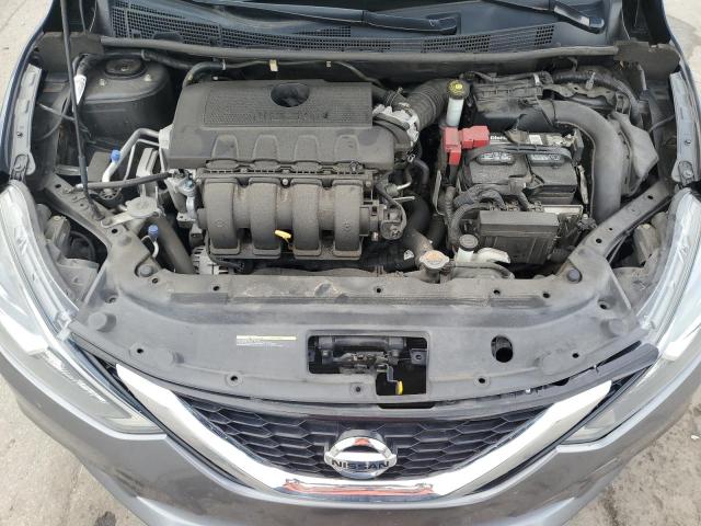 3N1AB7AP5KL614859 - 2019 NISSAN SENTRA S GRAY photo 11