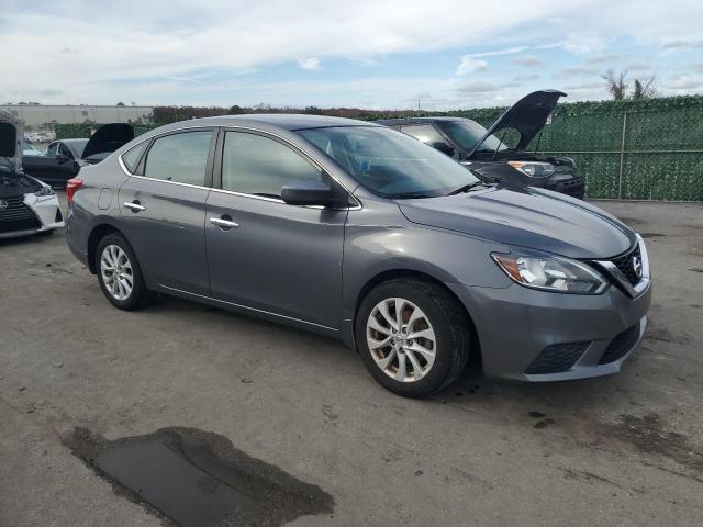 3N1AB7AP5KL614859 - 2019 NISSAN SENTRA S GRAY photo 4