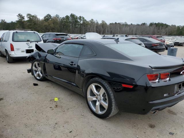 2G1FC1ED2B9142306 - 2011 CHEVROLET CAMARO LT BLACK photo 2