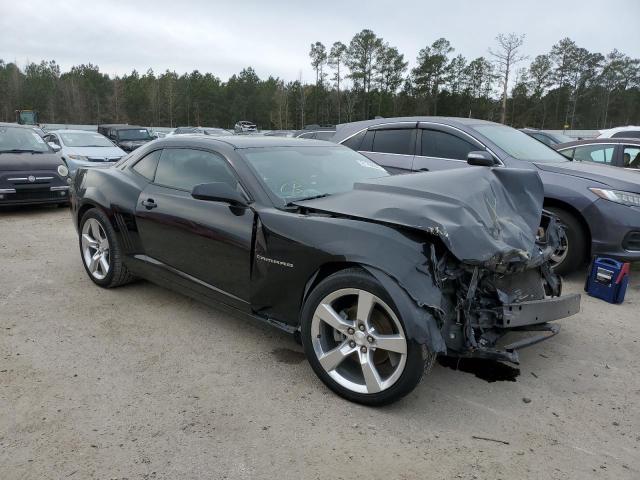 2G1FC1ED2B9142306 - 2011 CHEVROLET CAMARO LT BLACK photo 4