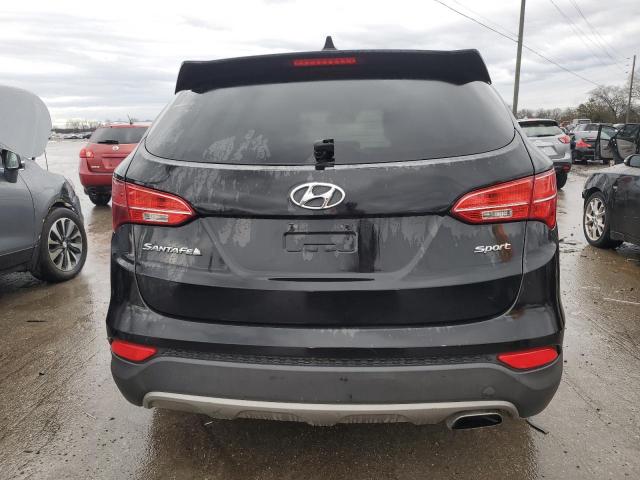 5XYZT3LB5FG252598 - 2015 HYUNDAI SANTA FE S BLACK photo 6