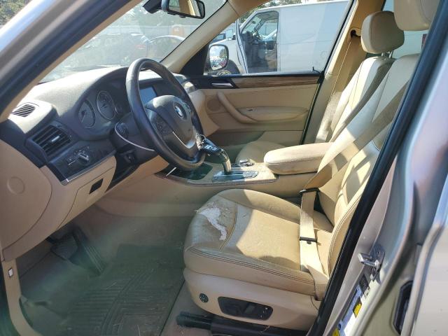 5UXWX7C53BL735657 - 2011 BMW X3 XDRIVE35I GOLD photo 7