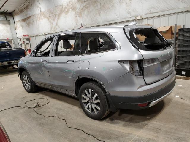 5FNYF6H54MB099028 - 2021 HONDA PILOT EXL SILVER photo 2