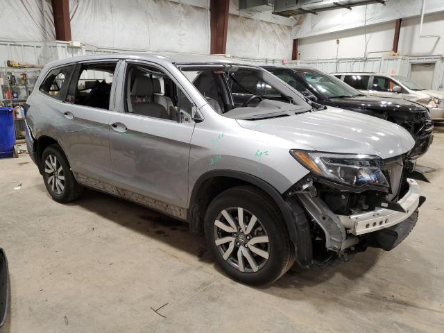 5FNYF6H54MB099028 - 2021 HONDA PILOT EXL SILVER photo 4