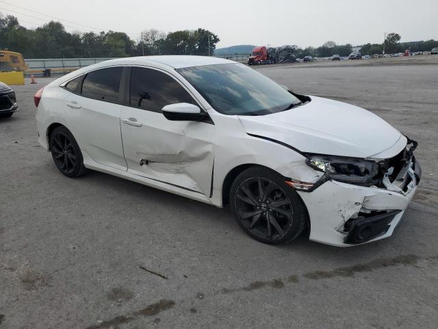 19XFC2F81KE026885 - 2019 HONDA CIVIC SPORT Սպիտակ լուսանկար 4