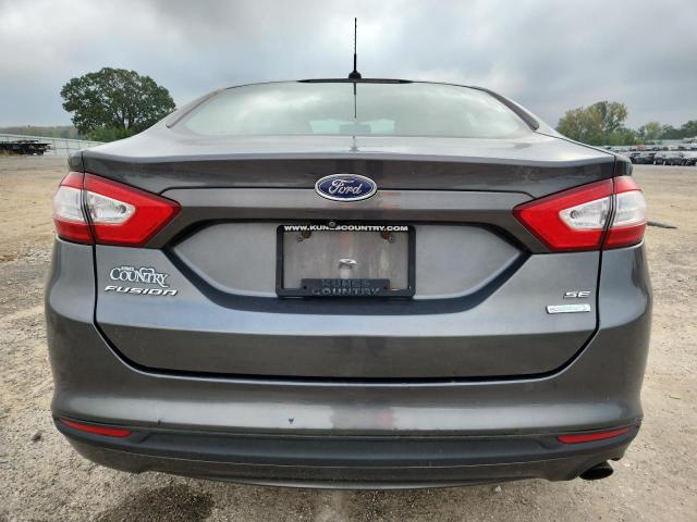 3FA6P0HD8GR261034 - 2016 FORD FUSION SE ნაცრისფერი ფოტო 6
