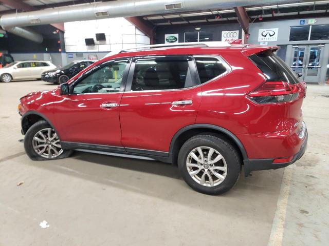 5N1AT2MV1HC771814 - 2017 NISSAN ROGUE SV RED photo 2