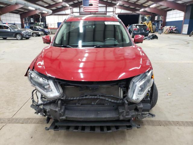 5N1AT2MV1HC771814 - 2017 NISSAN ROGUE SV RED photo 5