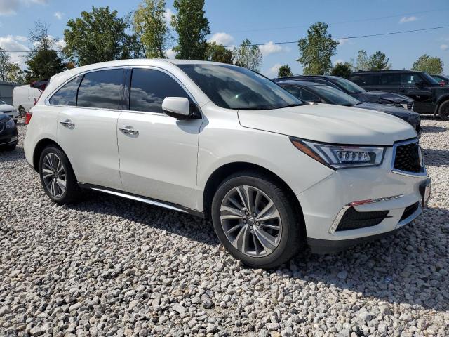 5FRYD4H50HB011509 - 2017 ACURA MDX TECHNOLOGY أبيض صورة 4