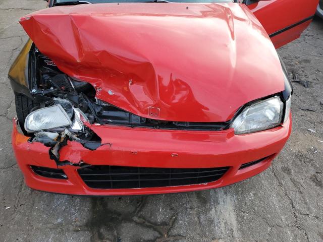 2HGEH2369SH507795 - 1995 HONDA CIVIC DX RED photo 11