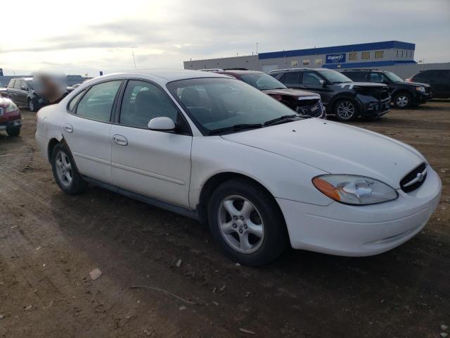 1FAFP55U71A221353 - 2001 FORD TAURUS SES WHITE photo 4