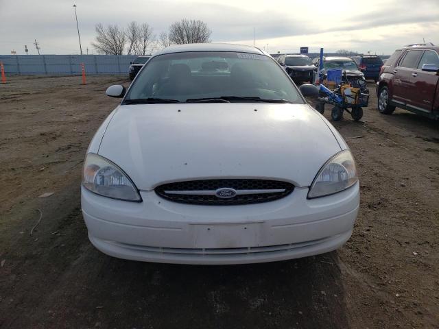 1FAFP55U71A221353 - 2001 FORD TAURUS SES WHITE photo 5