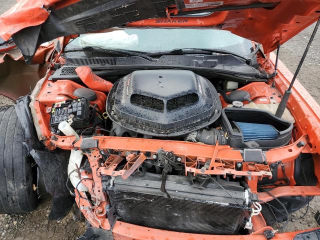 2C3CDZFJ9GH316934 - 2016 DODGE CHALLENGER R/T SCAT PACK ORANGE photo 11