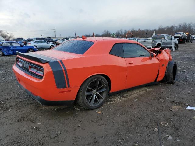 2C3CDZFJ9GH316934 - 2016 DODGE CHALLENGER R/T SCAT PACK ORANGE photo 3