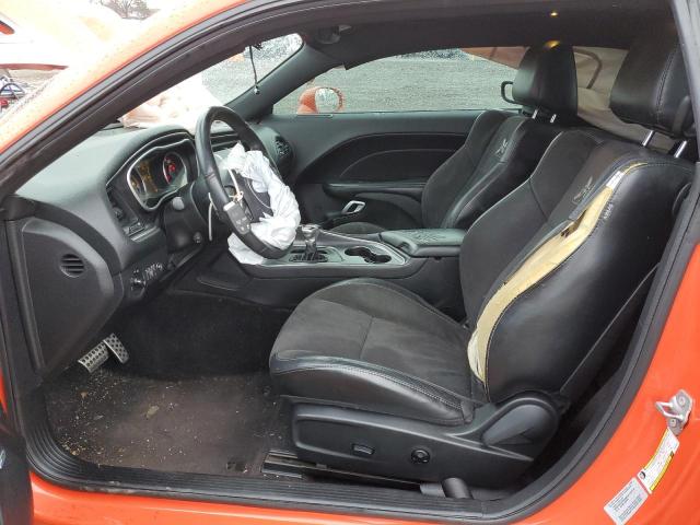 2C3CDZFJ9GH316934 - 2016 DODGE CHALLENGER R/T SCAT PACK ORANGE photo 7