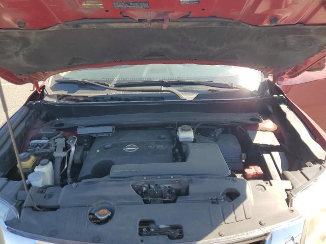 5N1AR2MM5EC715263 - 2014 NISSAN PATHFINDER S Червоний фото 12