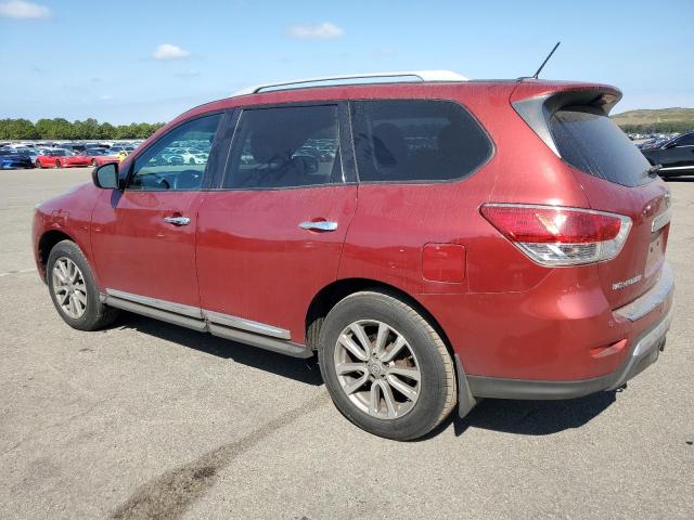 5N1AR2MM5EC715263 - 2014 NISSAN PATHFINDER S Червоний фото 2