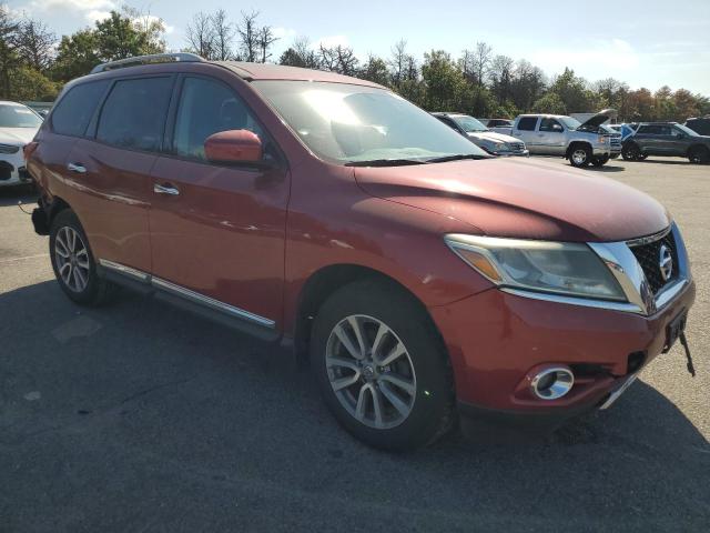 5N1AR2MM5EC715263 - 2014 NISSAN PATHFINDER S Червоний фото 4