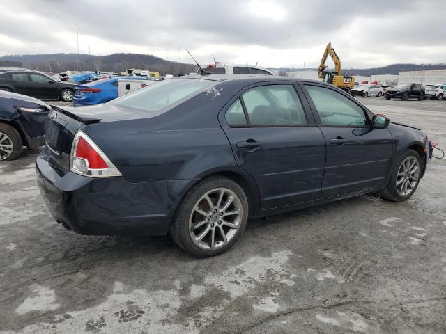 3FAHP07169R198762 - 2009 FORD FUSION SE BLUE photo 3