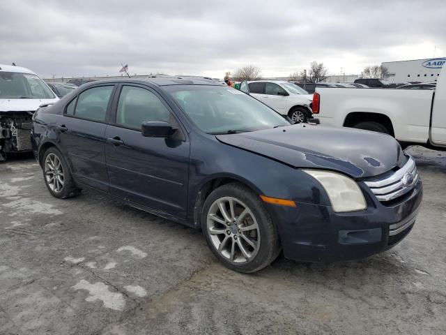 3FAHP07169R198762 - 2009 FORD FUSION SE BLUE photo 4