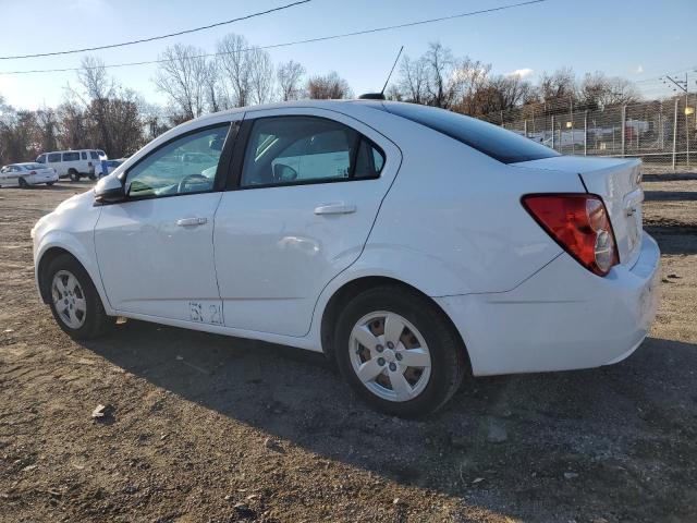 1G1JA5SG6F4121117 - 2015 CHEVROLET SONIC LS WHITE photo 2