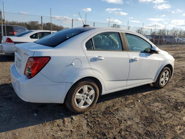 1G1JA5SG6F4121117 - 2015 CHEVROLET SONIC LS WHITE photo 3