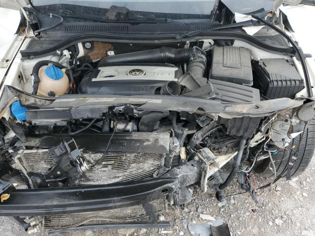 WVWBN7ANXDE554197 - 2013 VOLKSWAGEN CC SPORT WHITE photo 11