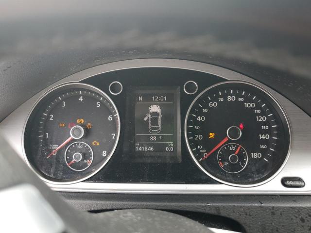 WVWBN7ANXDE554197 - 2013 VOLKSWAGEN CC SPORT WHITE photo 9