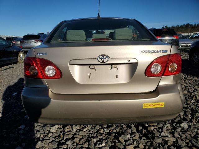 1NXBR32E16Z661879 - 2006 TOYOTA COROLLA CE GOLD photo 6