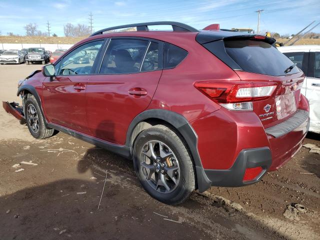 JF2GTAEC1KH240565 - 2019 SUBARU CROSSTREK PREMIUM RED photo 2