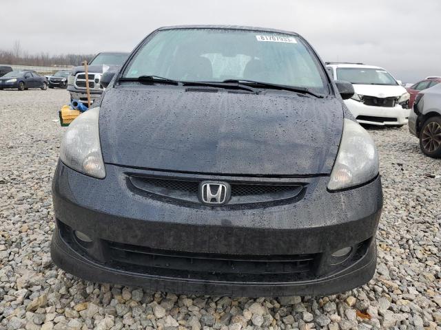 JHMGD38637S004702 - 2007 HONDA FIT S 黑色 照片 5