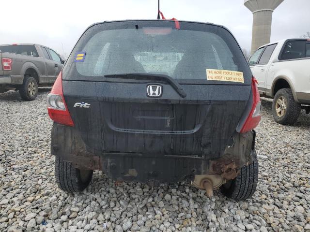 JHMGD38637S004702 - 2007 HONDA FIT S 黑色 照片 6