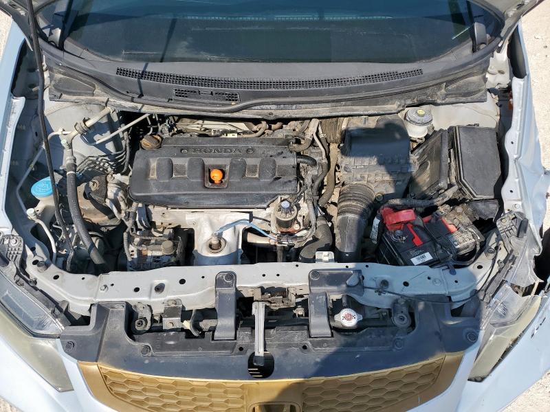 2HGFG3B50CH517378 - 2012 HONDA CIVIC LX SILVER photo 11