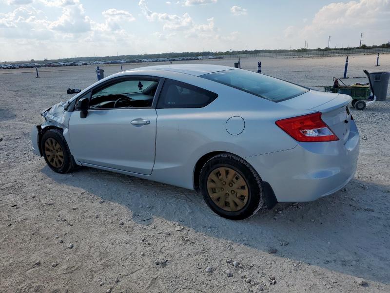 2HGFG3B50CH517378 - 2012 HONDA CIVIC LX SILVER photo 2