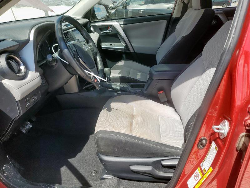 JTMWFREV7HJ108901 - 2017 TOYOTA RAV4 XLE Qırmızı foto 7