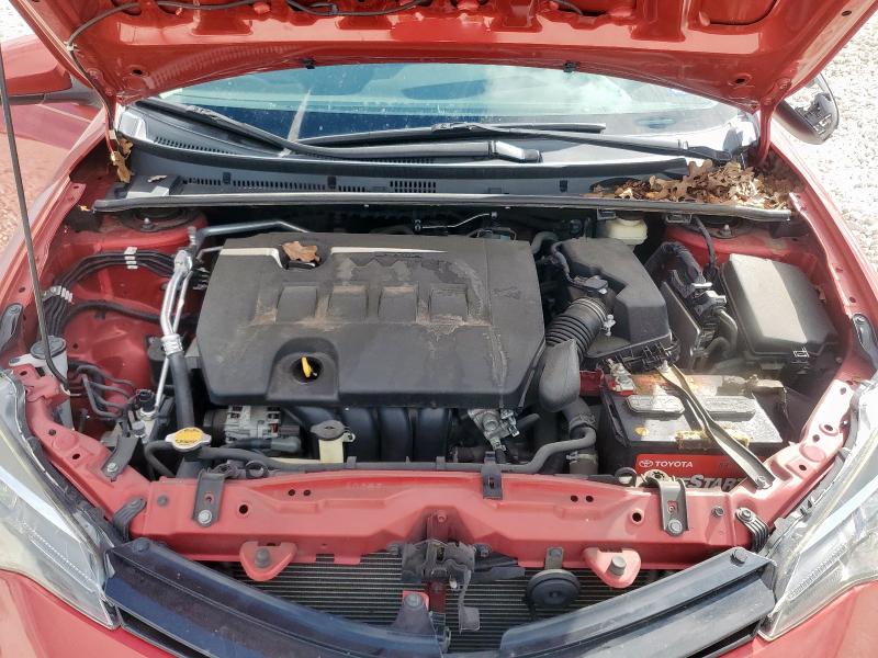 5YFBURHE7HP605801 - 2017 TOYOTA COROLLA L 红色 照片 11