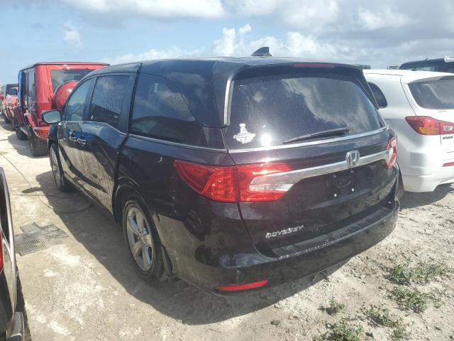 5FNRL6H78KB131135 - 2019 HONDA ODYSSEY EXL BLACK photo 2