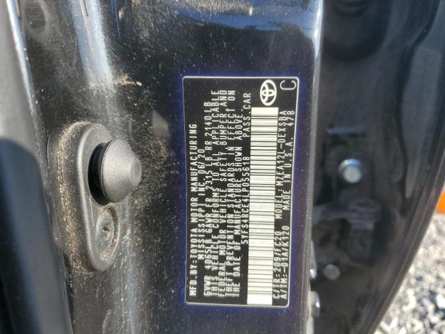 5YFS4RCE4LP055618 - 2020 TOYOTA COROLLA SE Սև լուսանկար 13