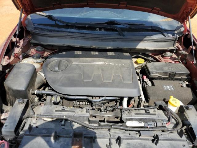 1C4PJMCS1FW524702 - 2015 JEEP CHEROKEE LATITUDE RED photo 12