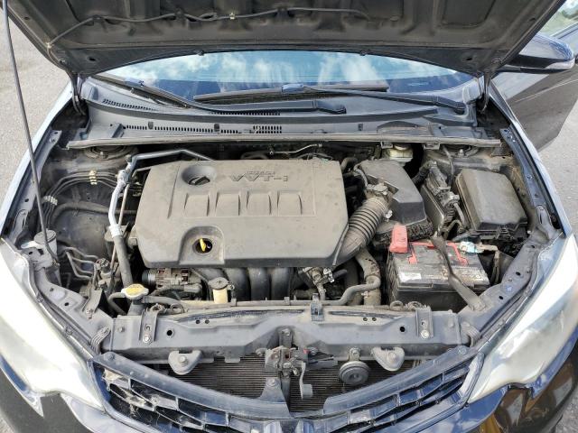 5YFBURHE8GP439643 - 2016 TOYOTA COROLLA L BLACK photo 11