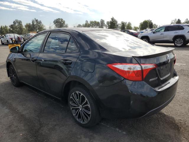 5YFBURHE8GP439643 - 2016 TOYOTA COROLLA L BLACK photo 2