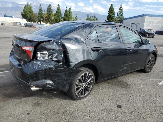 5YFBURHE8GP439643 - 2016 TOYOTA COROLLA L BLACK photo 3