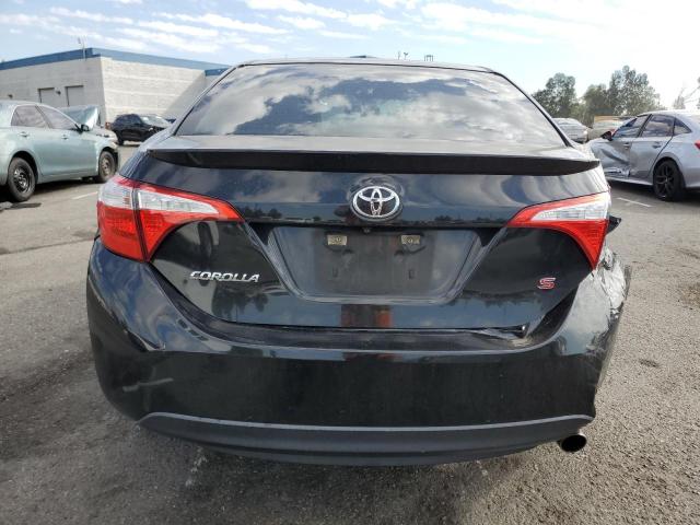 5YFBURHE8GP439643 - 2016 TOYOTA COROLLA L BLACK photo 6